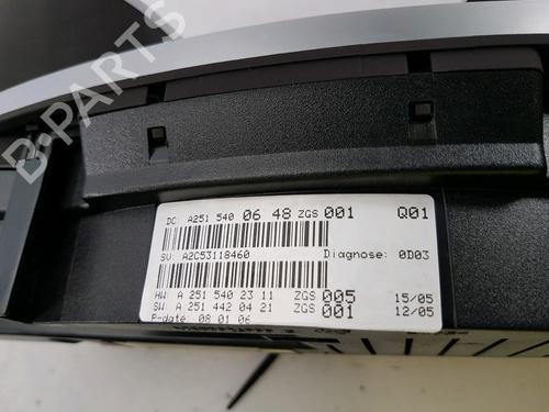 Instrument cluster MERCEDES-BENZ M-CLASS (W164) ML 280 CDI 4-matic (164.120) | BP13084109C47 
