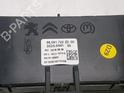 Climate control CITROËN JUMPY III Van (V_) 2.0 BlueHDi 150 | BP13680501I5 