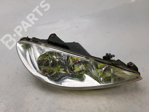 Used Right headlight Right headlight PEUGEOT 206 Hatchback (2A/C) 2.0 HDI 90 (90 hp) 10725029 10725029