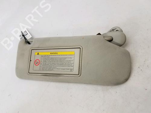 Right sun visor TOYOTA AVENSIS (_T25_) 2.2 D-4D (ADT251_, ADT251R) | BP13031939I2 