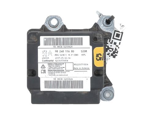 ECU airbags PEUGEOT 3008 II SUV (MC_, MR_, MJ_, M4_) 1.2 THP/ PureTech 130 (MRHNSM, MRHNSU, MRHNSJ, MRHNYW,... | BP31122259M53