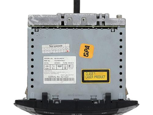 Radio TOYOTA AYGO (_B1_) 1.0 (KGB10_, KGB10R) | BP30741767E6 