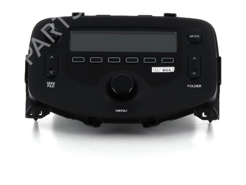 Bilradio CITROËN C1 II (PA_, PS_) 1.0 VTi 72 (72 hp) 31699154