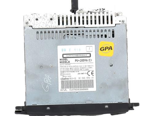 Radio CITROËN XSARA PICASSO (N68) 1.6 HDi | BP27246912E6 