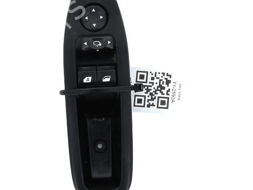 Used Left front window switch Left front window switch PEUGEOT 208 I (CA_, CC_) 1.6 HDi (92 hp) 33332184 33332184