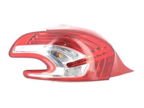Used Left taillight PEUGEOT 208 I (CA_, CC_) 1.6 HDi (92 hp) 27857467