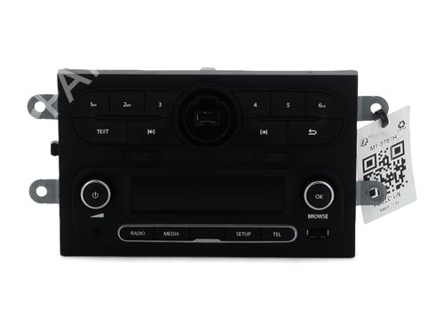 Used Radio RENAULT TWINGO III (BCM_, BCA_) 1.0 SCe 75 (73 hp) 30312412