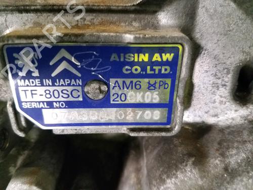 Gearbox CITROËN C5 II (RC_) 2.0 HDi (RCRHRH) | BP27395939M3 