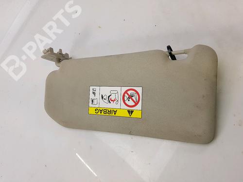 Right sun visor CITROËN C4 II (NC_) 1.2 THP 110 (NCHNZ6, NCHNV6) | BP11268423I2 