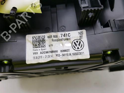 Instrument cluster VW POLO V (6R1, 6C1) 1.4 TDI | BP13673205C47 