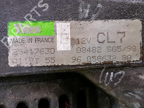 Alternator PEUGEOT 106 II (1A_, 1C_) 1.1 i | BP15485846M7 