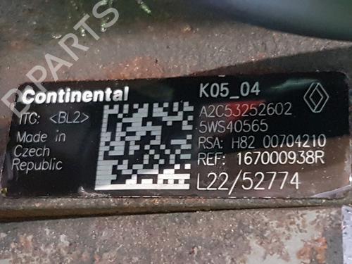 Engine RENAULT SCÉNIC III (JZ0/1_) 1.5 dCi (JZ02, JZ0R) | BP32130856M1 