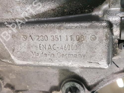 Rear differential MERCEDES-BENZ E-CLASS (W211) E 220 CDI (211.006) | BP13027186M24 