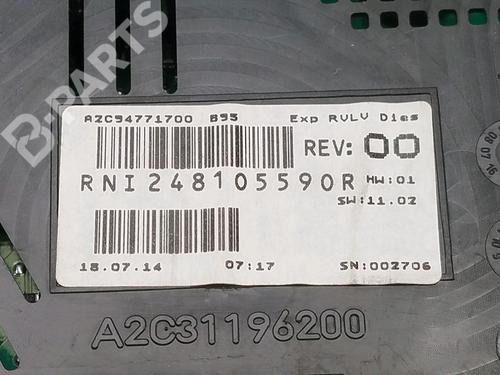Instrument cluster RENAULT MEGANE III Hatchback (BZ0/1_, B3_) 1.5 dCi (BZ09, BZ0D, BZ1W, BZ29, BZ14) | BP10447859C47 