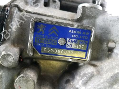 Gearbox PEUGEOT 607 (9D, 9U) 2.7 HDi 24V | BP21022333M3 