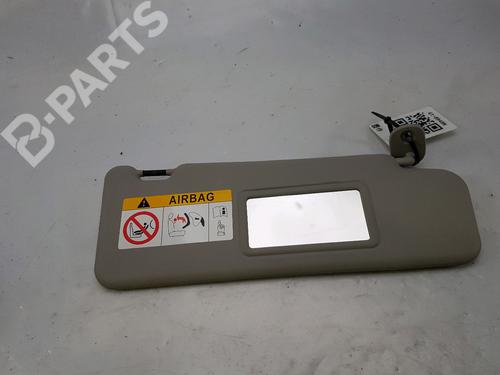 Used Right sun visor Right sun visor DACIA LOGAN MCV II TCe 90 (K8M1, K8MA, K8AC) (90 hp) 11121228 11121228