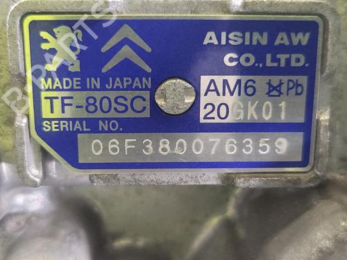 Gearbox CITROËN C5 II (RC_) 2.0 HDi (RCRHRH) | BP29761714M3 