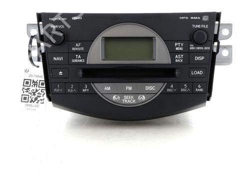 Used Radio TOYOTA RAV 4 III (_A3_) 2.2 D 4WD (ALA30_, ALA30R) (136 hp) 19655584