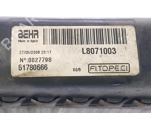 Køler CITROËN NEMO MPV  | BP25043272M31 