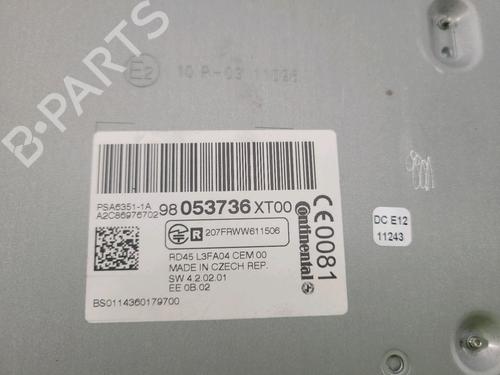Radio PEUGEOT 3008 I MPV (0U_) 1.6 BlueHDi 120 | BP13903713E6 