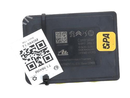 ABS pump PEUGEOT 2008 II (UD_, US_, UY_, UJ_, UR_, UC_) 1.2 PureTech 100 (USHNK) | BP32130394M43 