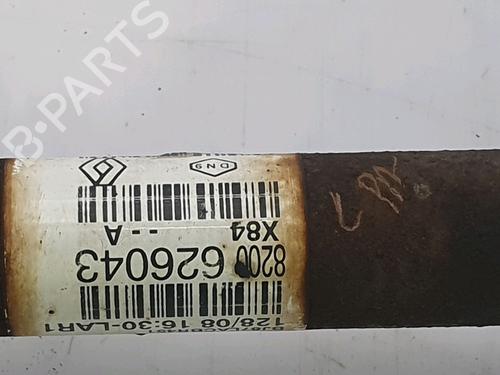 Left front driveshaft RENAULT MEGANE II (BM0/1_, CM0/1_) 1.5 dCi (BM1F, CM1F) | BP28310409M38 