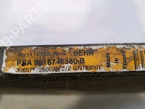 AC radiator PEUGEOT 308 II (LB_, LP_, LW_, LH_, L3_) 1.6 BlueHDi 120 | BP29701876M32 