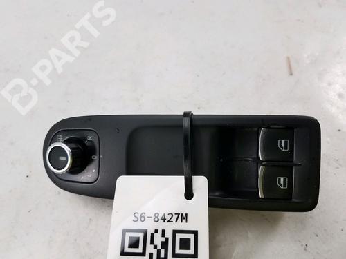 Used Left front window switch Left front window switch VW GOLF VI (5K1) 2.0 R 4motion (270 hp) 10454467 10454467