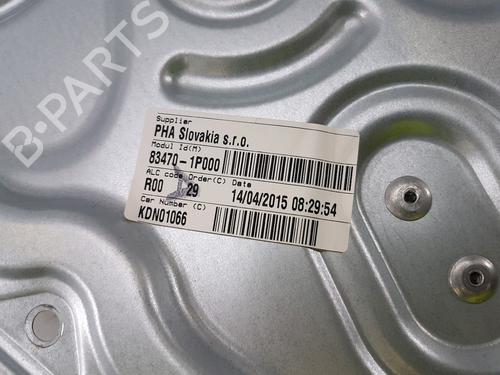 Rear left window mechanism KIA VENGA (YN) 1.4 CRDi 90 | BP13674462C24 