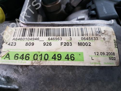 Engine MERCEDES-BENZ CLC-CLASS (CL203) CLC 220 CDI (203.708) | BP31635446M1 
