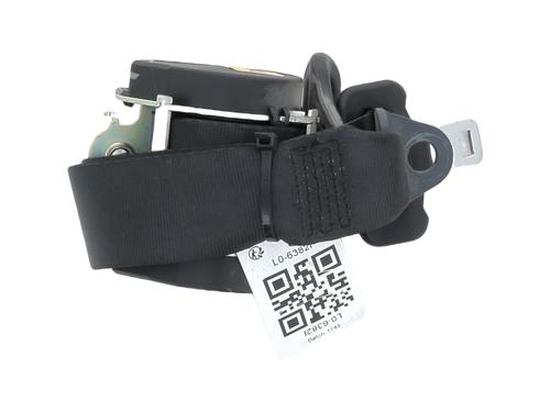 Used Rear left seatbelt PEUGEOT 207 (WA_, WC_) 1.4 HDi (68 hp) 31180111