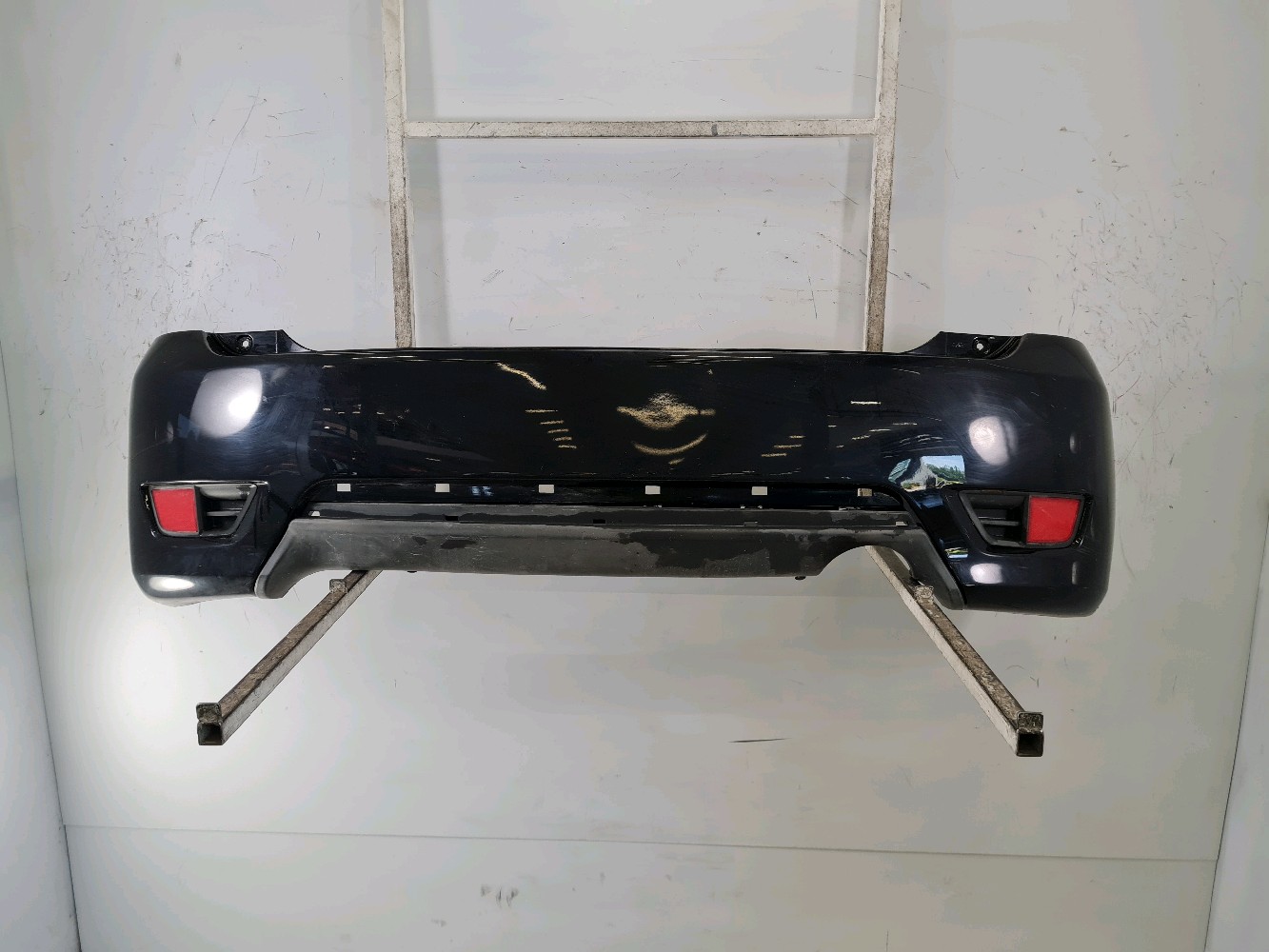 Paraurti Posteriore Con Primer Per Ford Fiesta V (2004-2008), Compatibile Con Codice Originale 1335850 – Ricambio Identico Al Primo Impianto