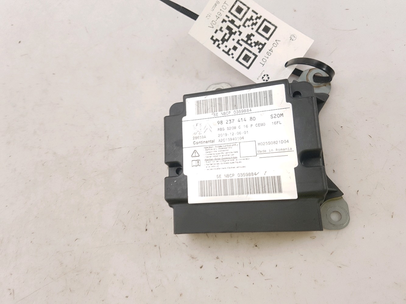 ECU airbags PEUGEOT 2008 I (CU_) 1.5 BlueHDI 100 13926125 | B-Parts
