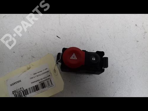 Used Warning switch RENAULT CLIO III (BR0/1, CR0/1) 1.5 dCi (C/BR0G, C/BR1G) (68 hp) 8973509