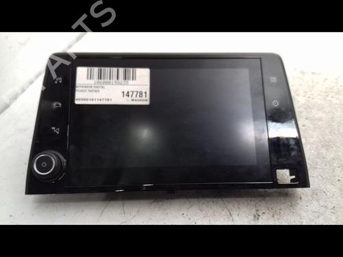 Used Display monitor Display monitor PEUGEOT PARTNER Box Body/MPV (K9) 1.5 BlueHDI 130 (131 hp) 33135875 33135875