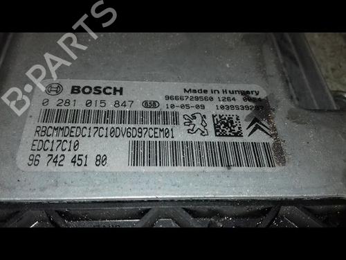 Used Engine control unit (ECU) Engine control unit (ECU) PEUGEOT 308 I (4A_, 4C_) 1.6 HDi (92 hp) 33970476 33970476