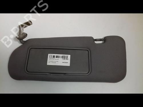 Used Left sun visor KIA SORENTO I (JC) 2.5 CRDi 4WD (140 hp) 14955159