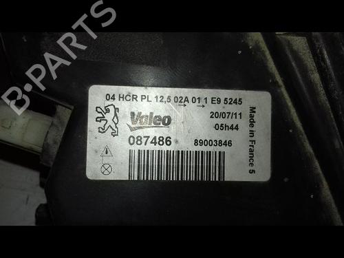 Used Left headlight PEUGEOT 306 Break (7E, N3, N5) 1.9 D (69 hp) 29216862