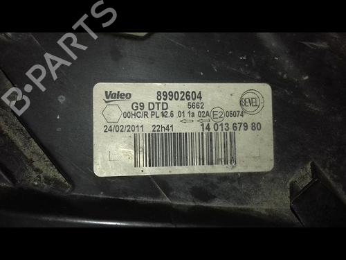 Right headlight PEUGEOT EXPERT Van (VF3A_, VF3U_, VF3X_) 2.0 HDi 120 | BP29226244C29 