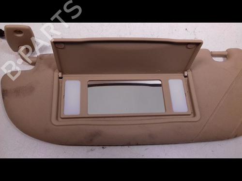 Left sun visor PEUGEOT 607 (9D, 9U) 2.2 HDi | BP23196061I1 