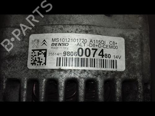 Alternator PEUGEOT 2008 I (CU_) 1.2 VTi | BP34640392M7  - Image 5