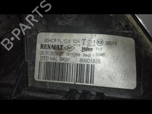 Used Right headlight Right headlight RENAULT LAGUNA III Grandtour (KT0/1) 1.5 dCi (KT0A, KT0R, KT02) (110 hp) 15200570 15200570