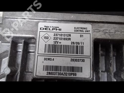 Engine control unit (ECU) RENAULT TWINGO II (CN0_) 1.5 dCi 75 | BP9341655M57 