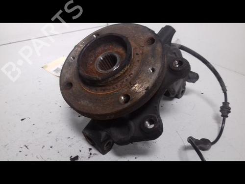 Left front steering knuckle PEUGEOT 208 I (CA_, CC_) 1.2 VTI 82 | BP14886986M25 