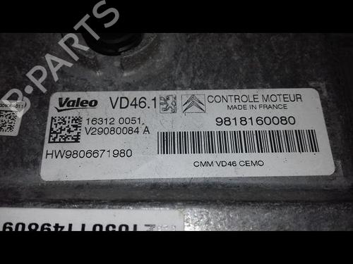Used Engine control unit (ECU) Engine control unit (ECU) CITROËN C4 Picasso II 1.2 THP 130 (130 hp) 36573133 36573133