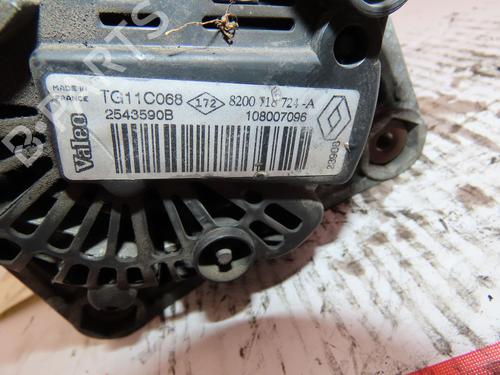 Used Alternator RENAULT MODUS / GRAND MODUS (F/JP0_) 1.2 (JP0S) (78 hp) 17738791