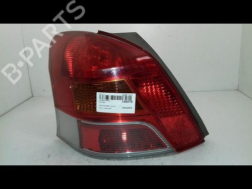 Left taillight TOYOTA YARIS (_P9_) 1.33 VVT-i (NSP90_, NSP90R) | BP29345645C34 