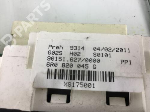 Climate control VW POLO V (6R1, 6C1) 1.6 TDI | BP8969586I5 