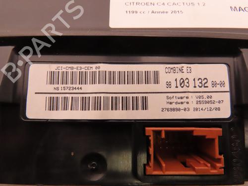 Instrument cluster CITROËN C4 CACTUS 1.2 VTi 75 / PureTech 75 | BP33135884C47 - Image 3