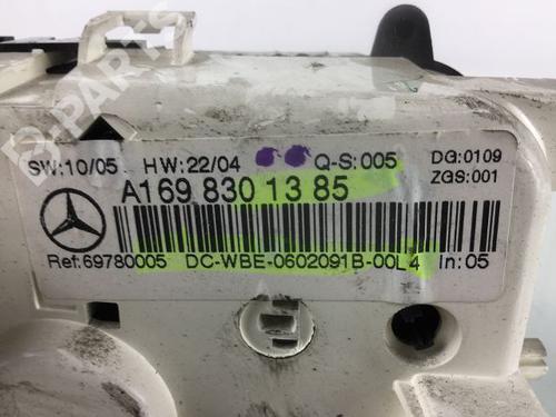 Climate control MERCEDES-BENZ B-CLASS Sports Tourer (W245) B 180 CDI (245.207) | BP8969634I5 